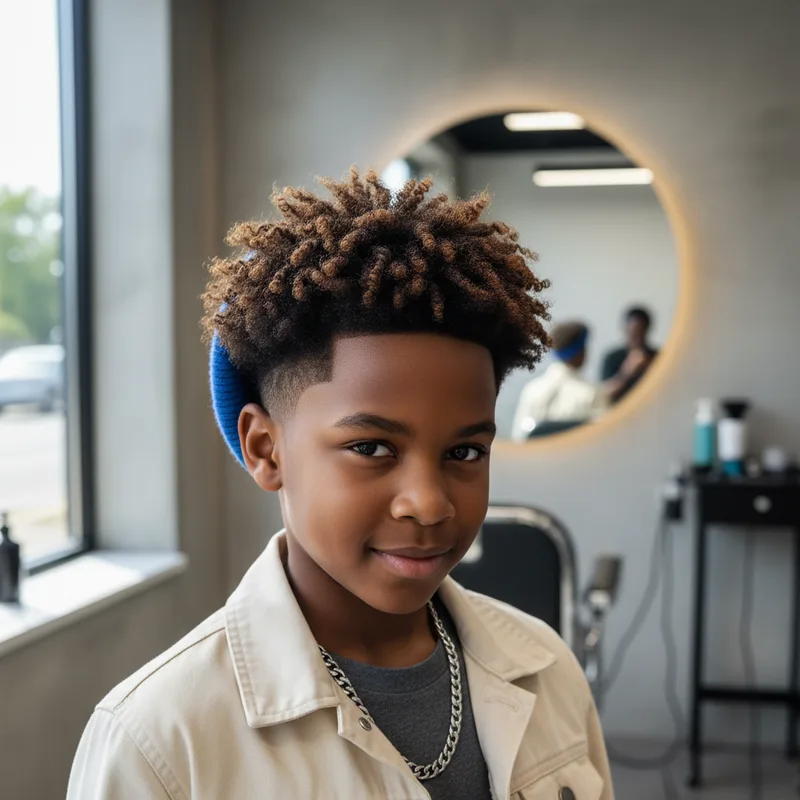 Coiffure afro garçon : styles, dégradé, tresses et entretien en 2026