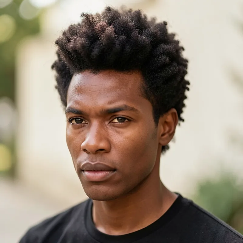 Mid taper afro : la coupe équilibrée des cheveux crépus